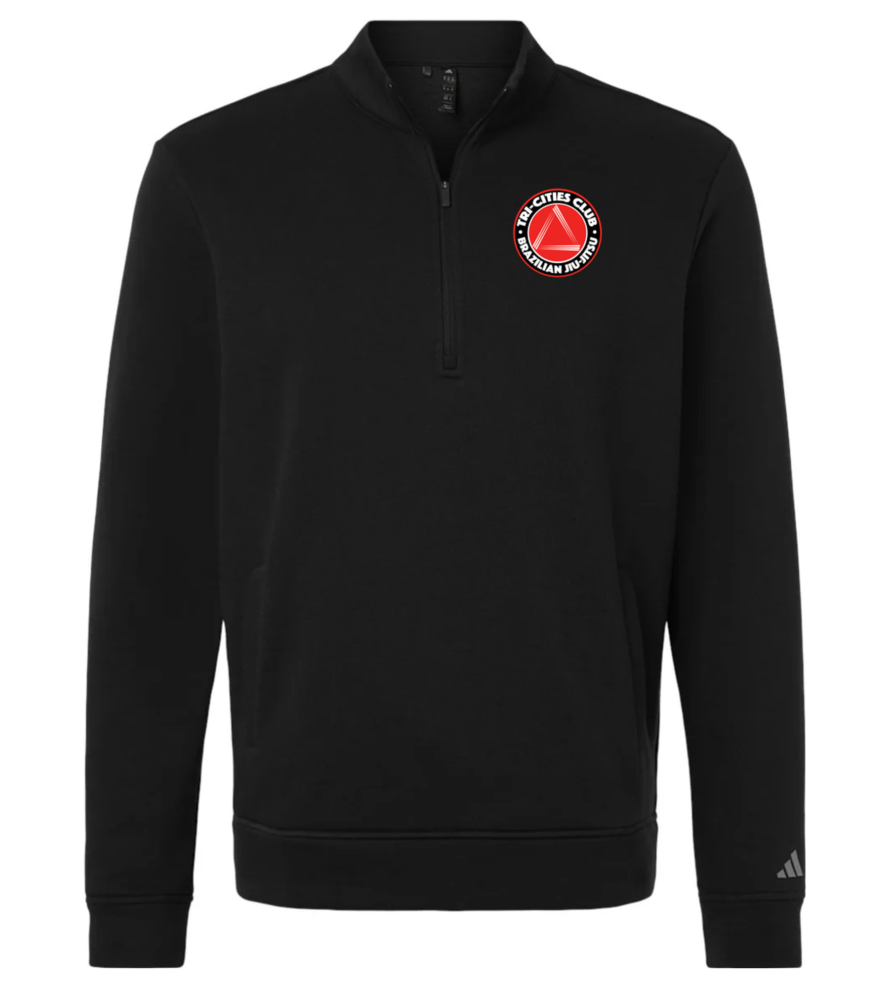 Adidas Men's Elevated Fleece Quarter-Zip Pullover